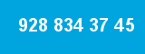 928 834 37 45